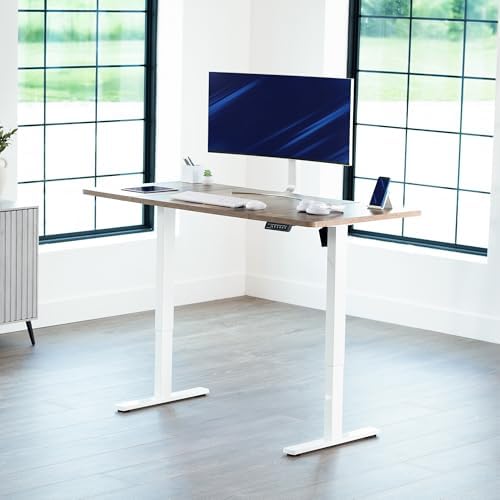 VIVO Reclaimed Wood 60 x 30 in Standing Desk, DESK-KIT-1W6P-30 - Image 2