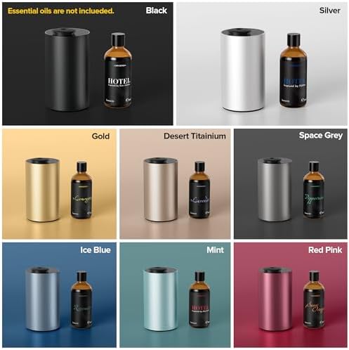 Airversa ANX Waterless Essential Oil Diffuser Starter Kit,Titanium - Image 5