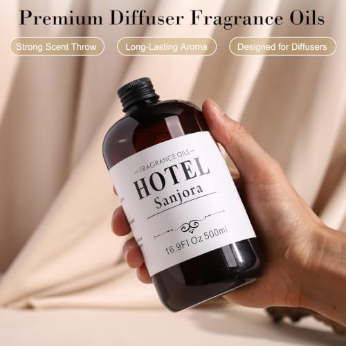Hotel Collection Sanjora Essential Oil for Diffuser – Luxury Scent, 16.9oz - Image 2