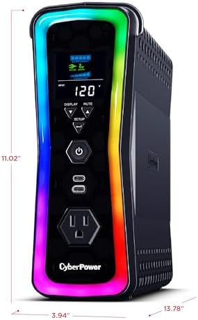 CyberPower GX150C2-E Gaming UPS Battery Backup and Surge Protector - Image 4