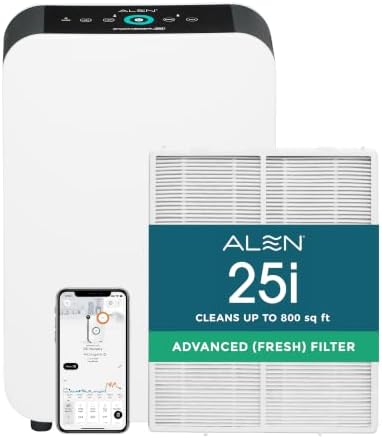 Alen 25i HEPA Air Purifier, Advanced Filter, Covers 800 Sq Ft by AlenCorp