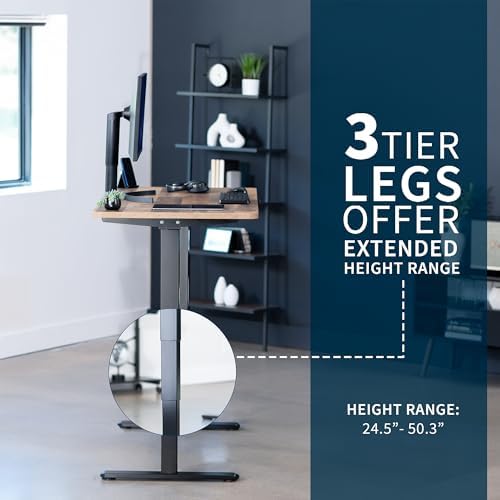 VIVO Reclaimed Wood 55 x 28 in Standing Desk, DESK-KIT-2B55P - Image 5