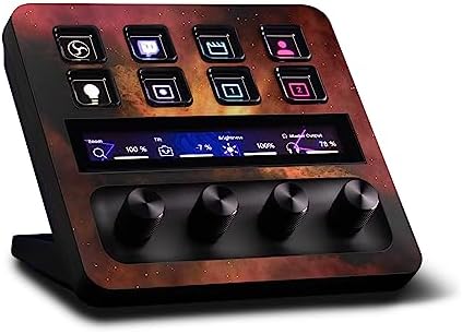 MightySkins Skin Compatible with Elgato Stream Deck + - Spacial Overload | Protective, Durable, and Unique Vinyl Decal wrap Cover | Easy to Apply, Remove, and Change Styles | Made in The USA by MIGHTY+SKINS