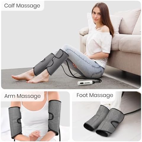 SHINE WELL Air Compression Leg Massager for Circulation and Pain Relief Fsa - Image 3