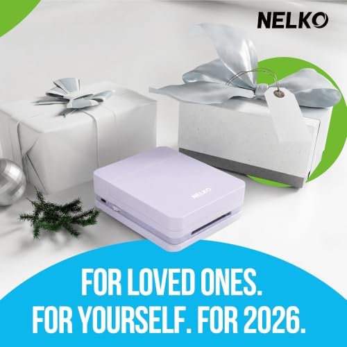 Nelko PP01 Photo Printer, 2x3 Portable Mini Printer with 100 Sheets, Purple - Image 3