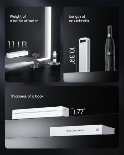Portable Printers Wireless for Travel Home Use, Bluetooth Thermal Printer - Image 6