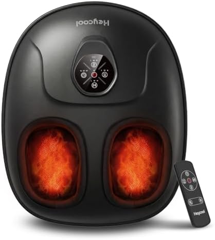 Heycool Shiatsu Foot Massager with Heat and Compression for Pain Relief by Heycool