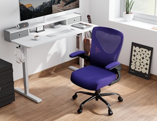 Ergalithic Office Chair: Mesh Ergonomic Desk Chair with 3D Lumbar & Swivel - Image 3