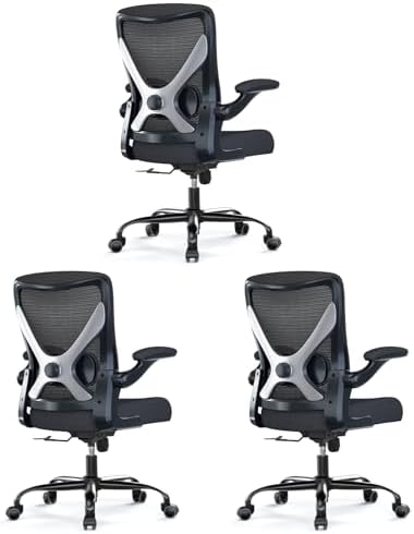 Ergalithic Office Chair: Mesh Ergonomic Desk Chair with 3D Lumbar & Swivel by Ergalithic