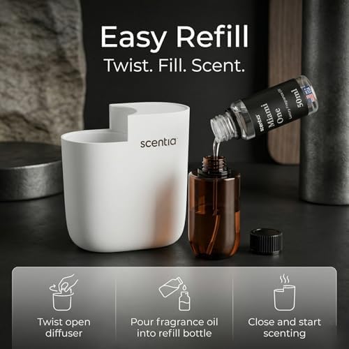 Waterless Plug-in Cold-Air Scent Diffuser with App Control, 600 Sq. Ft - Image 3