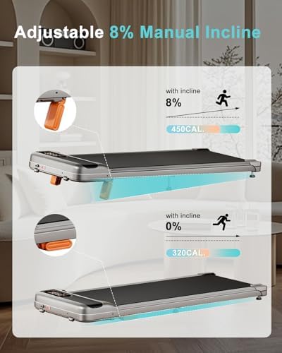 Abonow Walking Pad Under Desk Treadmill for Home Office - Image 2