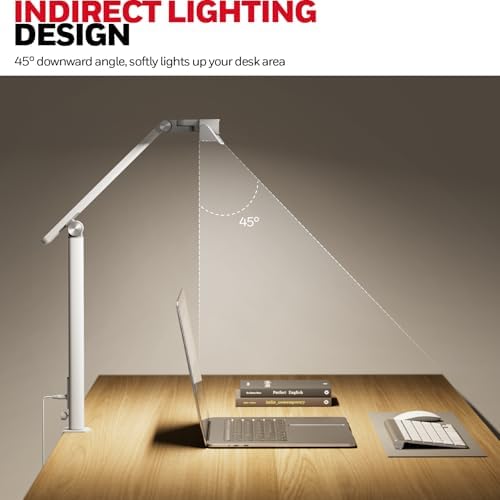 Honeywell HJ1 Sunturalux LED Clamp Desk Lamp 1200LM for Computer - Image 4