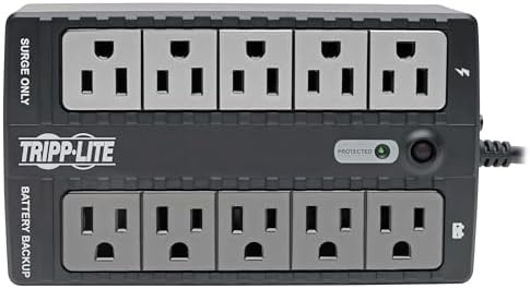 Eaton Tripp Lite INTERNET550U 550VA UPS 300W Battery Backup Surge Protector - Image 2