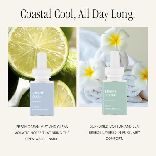 Pura 4 Smart Home Device Starter Set, Pacific Aqua and Linens & Surf - Image 3