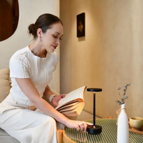 Rechargeable Cordless Table Lamp with 5000mAh Battery IP54 Waterproof LED - Image 4