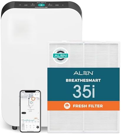 Alen 35i HEPA Air Purifier, Advanced Filter, Covers 1,400 Sq Ft by AlenCorp