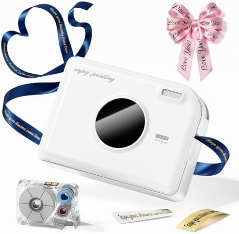 Phomemo Ribbon Printer, A30 Mini Label Maker Machine with Waterproof Labels by Phomemo