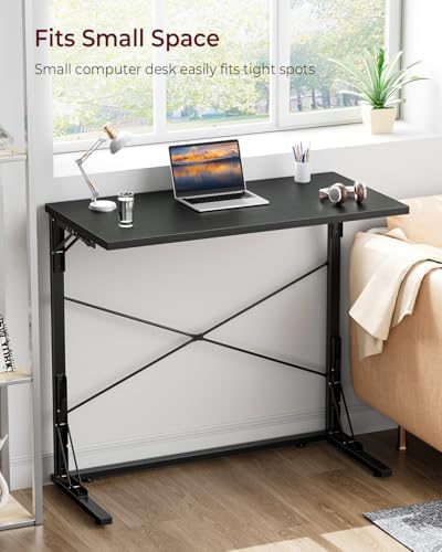 Vantic 31.5" Folding TV Tray Table for Eating on Couch Extra Large, Black - Image 5