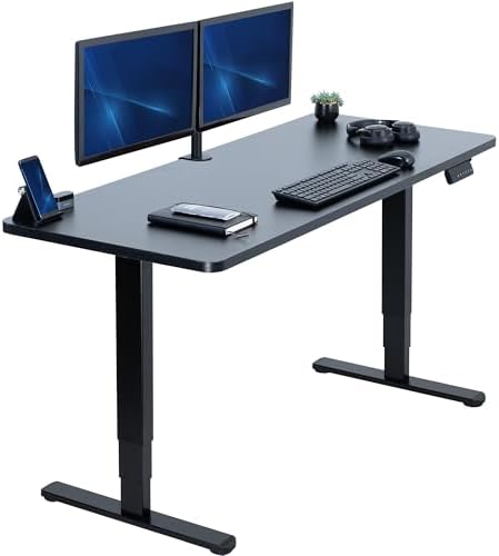 VIVO Black 60 x 24 in Standing Desk, DESK-KIT-2B6B by VIVO