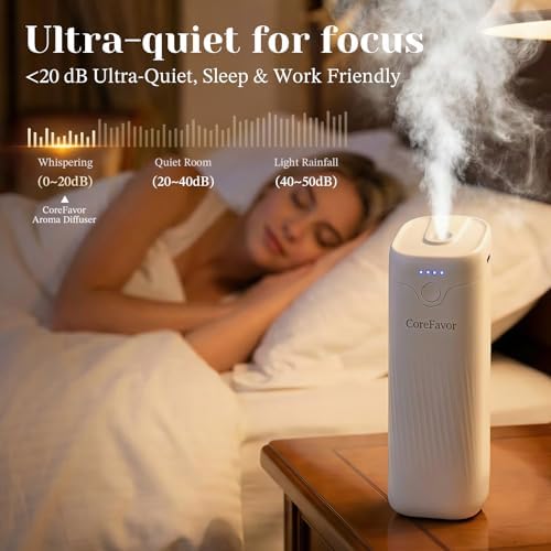 Waterless Essential Oil Diffuser with 120ml Oil (Lavender) - Image 5
