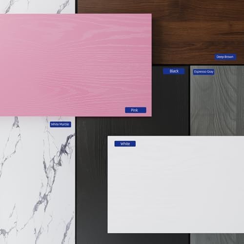 Pamray 32 Inch Small Computer Desk with 2 Drawers for Bedroom Study Writing Home Office Table for Small Spaces Black - Image 6