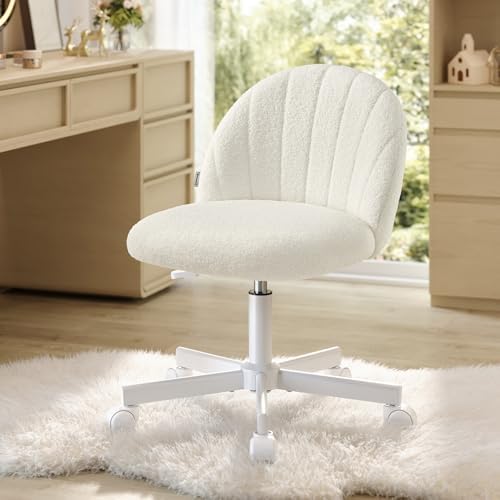 SONGMICS Office Chair, Swivel Makeup Vanity Desk Chair by VASAGLEbySONGMICSHOME