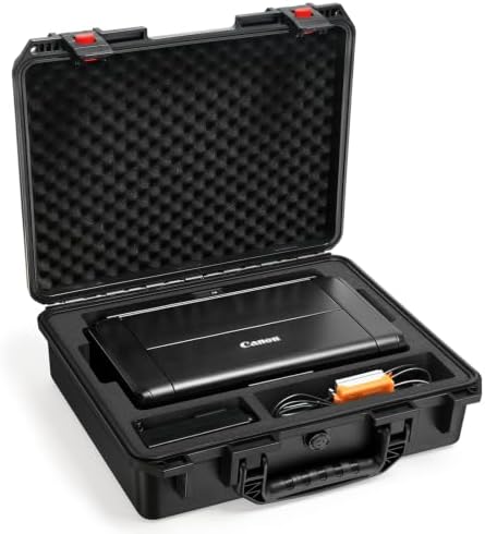 Hard Case for Canon PIXMA TR160: Travel for TR150/iP110 Printer & Battery by HIDEWING