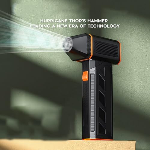 3 Speed Compressed Air Duster, High Speed 130000RPM F31 Electric Dust Blower, 150G Max Blowing Force 120W Super Power for TURBO Fan - Image 2