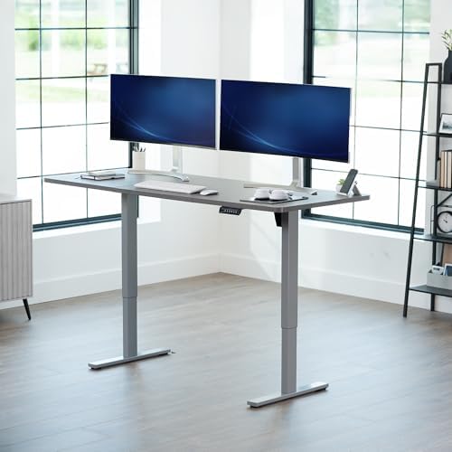 VIVO Dark Gray 71 x 30 in Standing Desk, DESK-KIT-1G7G - Image 2