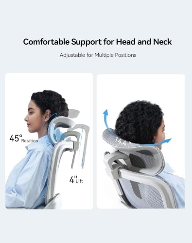 SIHOO B100 SE Ergonomic Office Chair, Desk Chair with Lumbar Support - Image 4