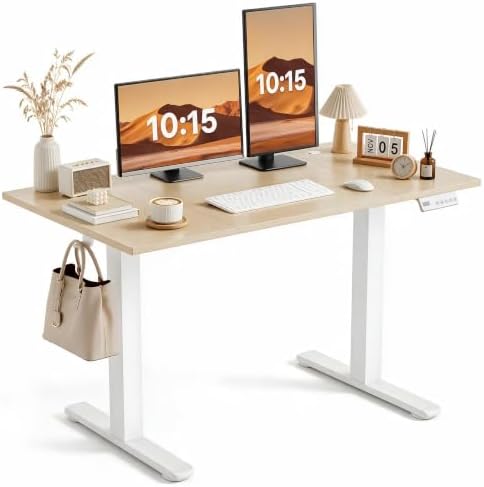 Claiks 48 x 24 Inch Nature Electric Standing Desk by CLAIKS