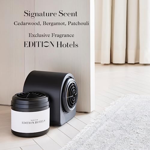 EDITION Hotel Scent Diffuser Set | Waterless Scent Machine and Cartridge | Adjustable Intensity & Timer | Signature Hotel Fragrance | Black Tea, Sicilian Bergamot, and Cedarwood | Up to 300 Hours - Image 2