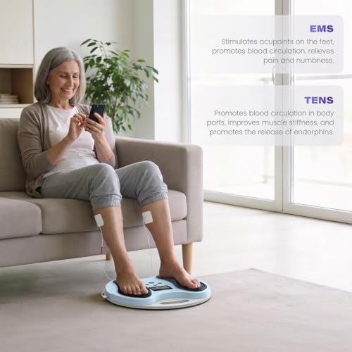 EMS & TENS Foot Massager for Neuropathy and Plantar Fasciitis - Image 2
