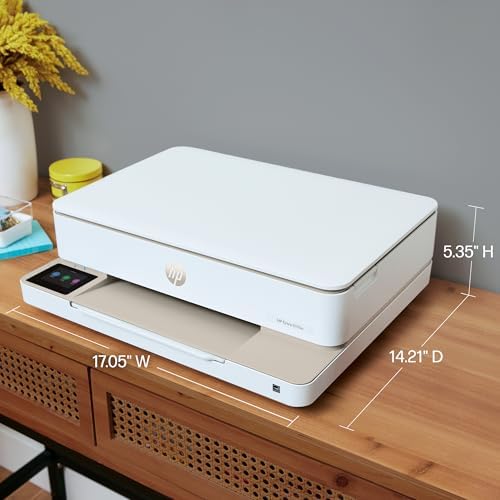 HP Envy 6155e Wireless All-in-One Color Inkjet Printer, Portobello, Print, scan, copy, Duplex printing Best-for-home, 3 month Instant Ink trial included, AI-enabled (714L5A) - Image 6