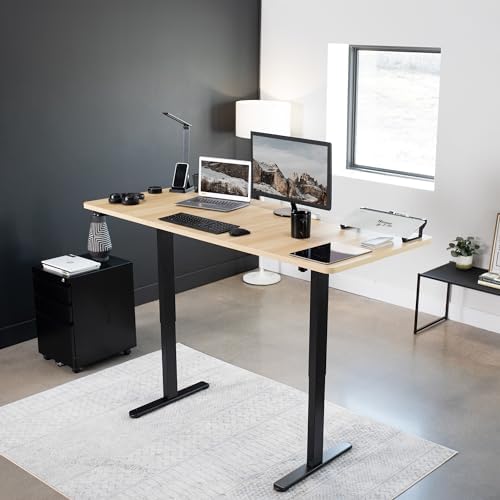VIVO Light Wood 71 x 30 in Standing Desk, DESK-KIT-0B7C - Image 2