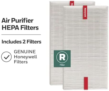 Honeywell HEPA Air Purifier Filter R, 6-Pack for HPA 100/200/300 and 5000 Series - Airborne Allergen Air Filter Targets Wildfire/Smoke, Pollen, Pet Dander, and Dust - Image 3