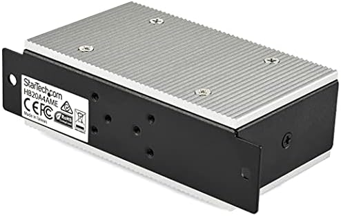 StarTech 4-Port USB 2.0 Hub, Metal, ESD Surge, Extended Temp (HB20A4AME) - Image 5