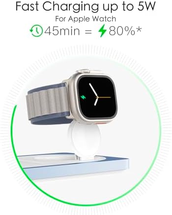 PETINO 3 in 1 Wireless Charging Station for Apple Devices with MagSafe - Image 2