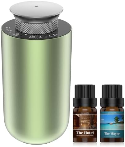 2026 Upgraded Rechargeable Waterless Car Scent Diffuser Kit, Auto On/Off by ASCENTYER
