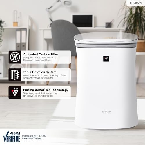 Sharp FPK50UW Air Purifier for Medium Rooms - Image 3