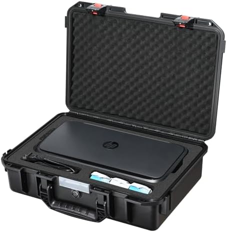 Case for Hp Printer 250 Officejet - All-in-One Portable with Custom Foam by YETEETH