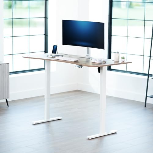 VIVO Reclaimed Wood 63 x 32 in Standing Desk, DESK-KIT-1W1P - Image 2