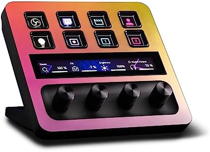 MightySkins Skin Compatible with Elgato Stream Deck + - Sunset Blur | Protective, Durable, and Unique Vinyl Decal wrap Cover | Easy to Apply, Remove, and Change Styles | Made in The USA by MIGHTY+SKINS