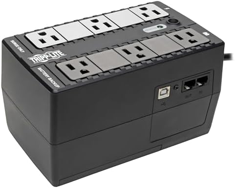 Eaton Tripp Lite INTERNET350U 350VA UPS 210W Battery Backup Surge Protector by TrippLite