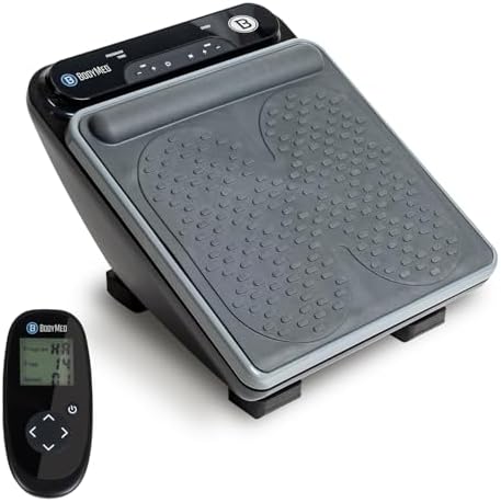 BodyMed Foot Massager | Deep Tissue Vibration Massage Therapy | At-Home Massager with Remote Control | Fast Relief from Neuropathy, Plantar Fasciitis, Improves Circulation by BodyMed