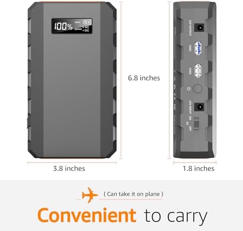 SinKeu 23,400mAh/86.58Wh Portable Laptop Phone Charger with AC Outlets - Image 4