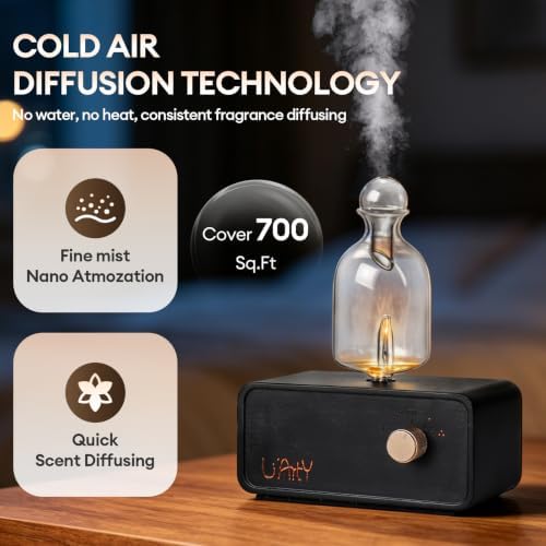 Glass Waterless Essential Oil Diffuser Upgraded, Nebulizing diffusers - Image 3