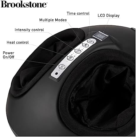Brookstone - Shiatsu Foot Massager with Heat, Compression and Deep Kneading - Image 4