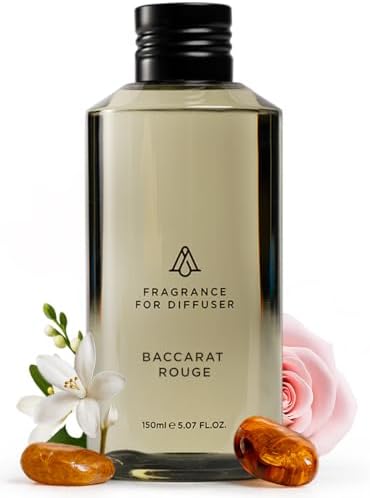 AromaPlan Baccarat Rouge Hotel Diffuser Oil – 100% Fragrance, 5.07 Fl Oz by AromaPlan