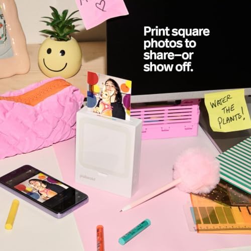 Polaroid Hi-Print - Bluetooth Connected 3x3 Photo Dye-Sub Printer - 10 Photo Sheets Included (9196) - Image 6